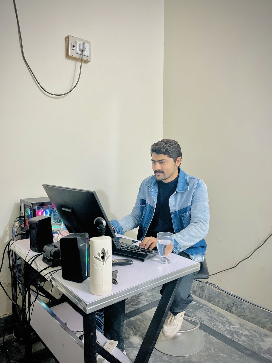 Sajjad Hussain at work